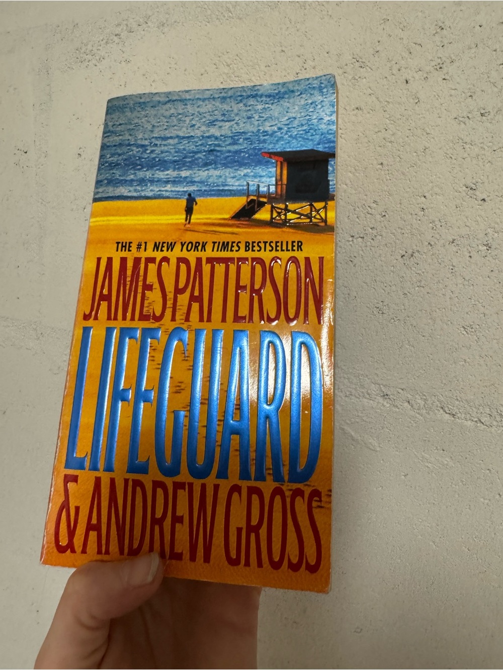 James Patterson Lifeguard Paperback Book - Yellow/Blue